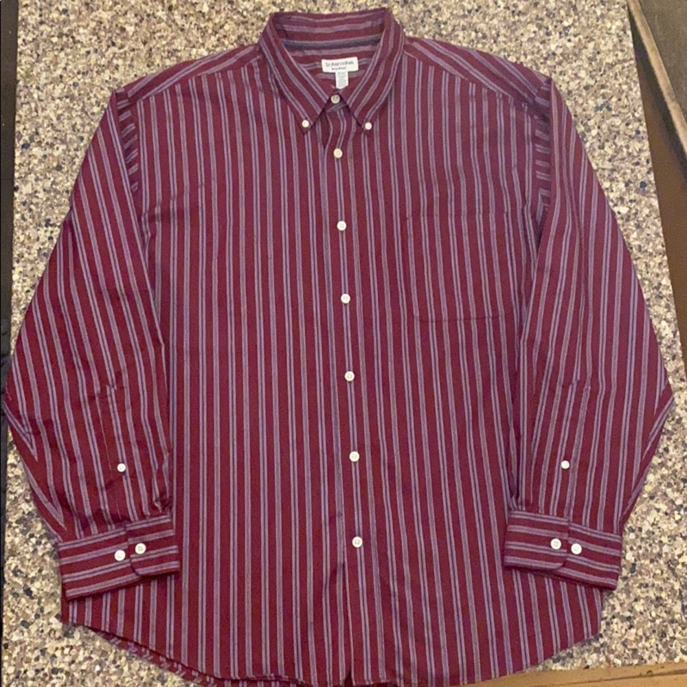 St. John’s Bay Iron Free long sleeve shirt, XXL